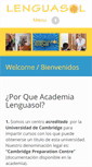 Mobile Screenshot of lenguasol.net