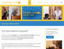 Tablet Screenshot of lenguasol.net